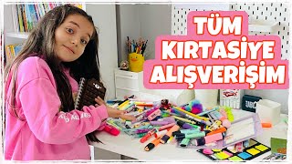 TÜM KIRTASİYE ÜRÜNLERİM  MASA TURU [upl. by Bithia]