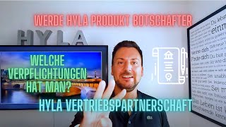 Was muss man tun um HYLA Vertriebspartner zu werden Welche Verpflichtungen hat man [upl. by Inaj693]