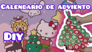 COMO HACER CALENDARIO DE ADVIENTO 🎄📅 ES MUY LINDO😍🎄🎁 [upl. by Anelad]