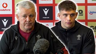 Warren Gatland and Dafydd Jenkins prematch press conference  Wales v France  Six Nations 2024 [upl. by Aileda555]