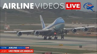 Air Force Ones Breathtaking Takeoff from LAX [upl. by Erdnuaed]