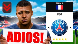 RECONSTRUYENDO AL PSG SIN MBAPPÉ Realista [upl. by Sirdi]