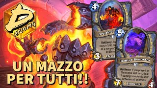 IL MAZZO PIU ECONOMICO DI SEMPRE ELEMENTAL MAGE HEARTHSTONE ITA [upl. by Ydnyc]