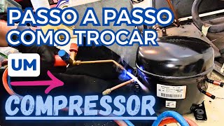 Live Especial  Comentando a troca de compressor passo a passo [upl. by Arin]