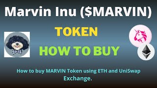 How to Buy Marvin Inu MARVIN Token Using Uniswap Exchange on Trust Wallet [upl. by Wenz975]