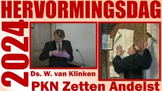 Ds W van Klinken  Psalm 85  Reformatieherdenking [upl. by Stock]