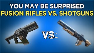 Are Fusion Rifles Better Than Shotguns  YOU MAY BE SURPRISED [upl. by Lainahtan]