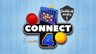 Connect 4 Game Application Using JavaFX with Source code [upl. by Lunsford316]