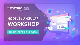 NodeJSAngular Workshop [upl. by Foss873]