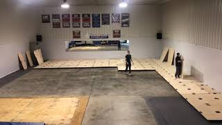 Installing Allstar Cheer Power Spring floor Time Lapse [upl. by Niatsirt]