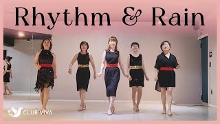 Rhythm amp Rain  Line Dance  Absolute Beginner [upl. by Berkman]