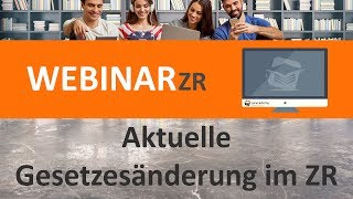 Aktuelle Gesetzesänderungen im Zivilrecht Webinar ► juracademyde [upl. by Leahcimnoj]