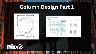 MIDAS Column Design Example  Part 1 [upl. by Retep]