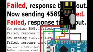 nRF24L01 HOW TO FIX Now sending  failed Failed response timed out RF24 nRF24 [upl. by Peatroy643]