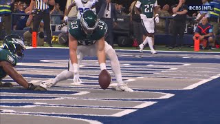 Ezekiel Elliotts redzone fumble results in Cooper DeJeans endzone recovery [upl. by Salbu]