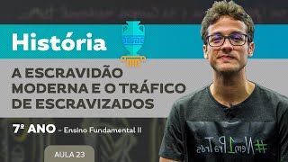 A escravidão moderna e o trafico de escravizados – História – 7º ano – Ensino Fundamental [upl. by Ymmaj554]