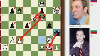 Veselin Topalov Vs Garry Kasparov 1996PCAGP Credit suisse Rapid ✅ [upl. by Garnes856]