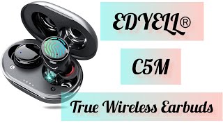 EDYELL® C5M True Wireless EarbudsEarphones [upl. by Cecilius]