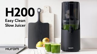 Hurom H200 Easy Clean Slow Juicer The Best Juicer on the Market [upl. by Edras]