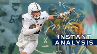 quotBig Plays Are Backquot Penn State beats West Virginia 3412  Instant Analysis [upl. by Follansbee]