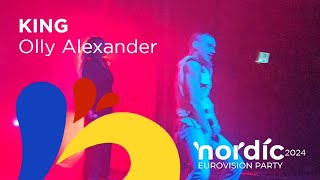 🇬🇧 Olly Alexander  King 🤴 Years and Years I Live at Nordic Eurovision Party 2024 [upl. by Petunia620]