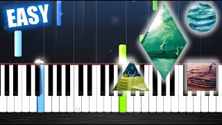 Clean Bandit  Rather Be ft Jess Glynne  EASY Piano Tutorial by PlutaX [upl. by Nairam514]