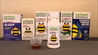 Zarbees Naturals  Cough Syrup [upl. by Adnohsal]