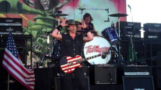 Ted Nugent  Free For All Wang Dang Sweet Poontang  Clearwater Casino  Suquamish WA 8252010 [upl. by Nagud]