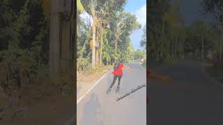 Speed skating shorts viral ytshorts viralshorts trending girlreaction mamonskating india [upl. by Anatak788]