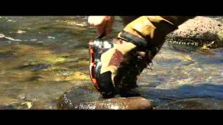 Korkers Wading Boots with OmniTrax [upl. by Norraj]