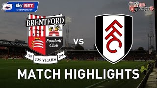 Brentford 21 Fulham [upl. by Lahcear]