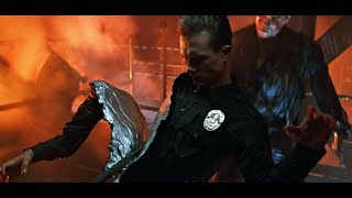 Terminator 2 Final Battle T800 vs T1000 4K Remastered [upl. by Flowers]