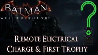 REMOTE ELECTRICAL CHARGE  Where to Get  Batman Arkham Knight Guide Tutorial [upl. by Cohette168]