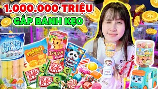 Chị Vê Dùng 1000000 Triệu Gắp Sạch Bánh Kẹo  Phần 3  Vê Vê Channel [upl. by Aneba997]