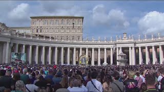 Papa Francesco “Troppi bambini vittime di guerra” [upl. by Rozanne]