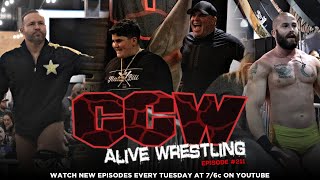 CCW Alive Wrestling Episode 1211 quotWe Bring the Boomquot feat The Costco Guys AJ and Big Justice [upl. by Asquith177]