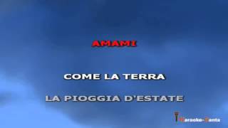 Emma Marrone  Amami video karaoke [upl. by Girardo588]