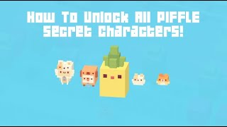 Crossy Road Piffle Update  How To Unlock All New Secret Characters [upl. by Sorce]