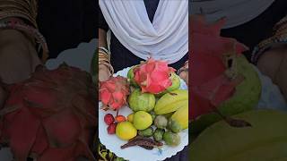 Fruits harvesting in my garden fruits harvesting mygarden gardening shortvideo ytshorts [upl. by Darya]