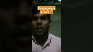 Kempegowda airport international Bangalore 😯😲 [upl. by Annohsal]