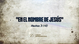 EN EL NOMBRE DE JESUS 008 HECHOS 3 110 [upl. by Annohsal]