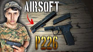 Como desmontar a Airsoft sig sauer P226 [upl. by Keefer]