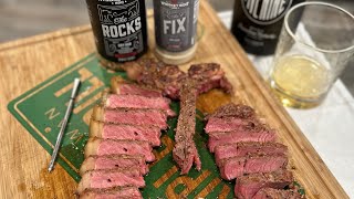 Reverse seared steak TraegerGrills MEATER WBPM3 [upl. by Alyak]