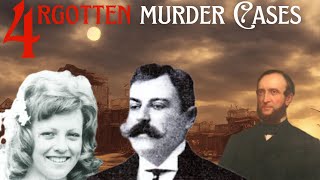 4 forgotten Historical MURDER CASES [upl. by Nylirej]