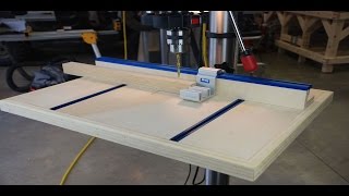 How to Build a Drill Press Table Pt 2 [upl. by Normandy]