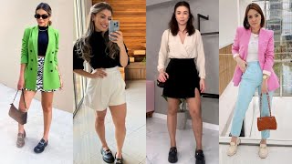 IDEAS PARA COMBINAR MOCASINES PARA MUJER 2023 [upl. by Schreiber723]