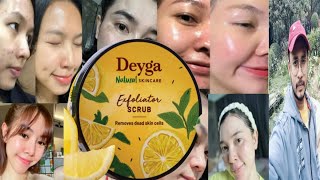 Deyga Exfoliator Scrub  Honest Review [upl. by Einhapets]