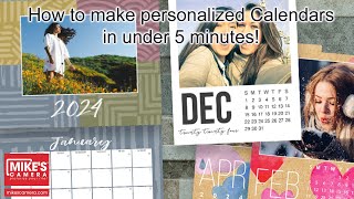 How to create a personalized calendar in under 5 minutes [upl. by Marilin471]