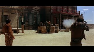 A Fistful of Dollars 1964 End Shootout [upl. by Younglove]