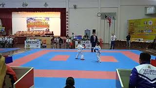 FinalDAHAI Vs SECURIDO KARATE CLUB Primary Boy Kumite 25KG  Kejohanan Hansi Cup 30 2023 [upl. by Philip292]